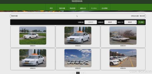 springboot計算機畢業設計駕校管理系統 程序 源碼 數據庫 調試部署 開發環境